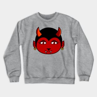 Kawaii Hellcat Crewneck Sweatshirt